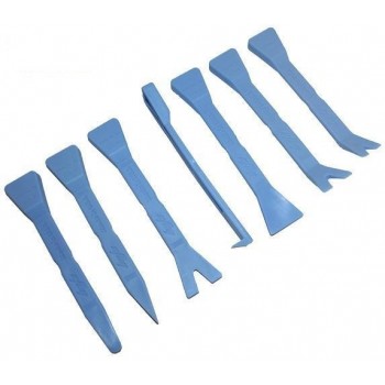 Bojo Blue Genius 7 Piece Trim Removal Tool Kit Snap On / Off Trim